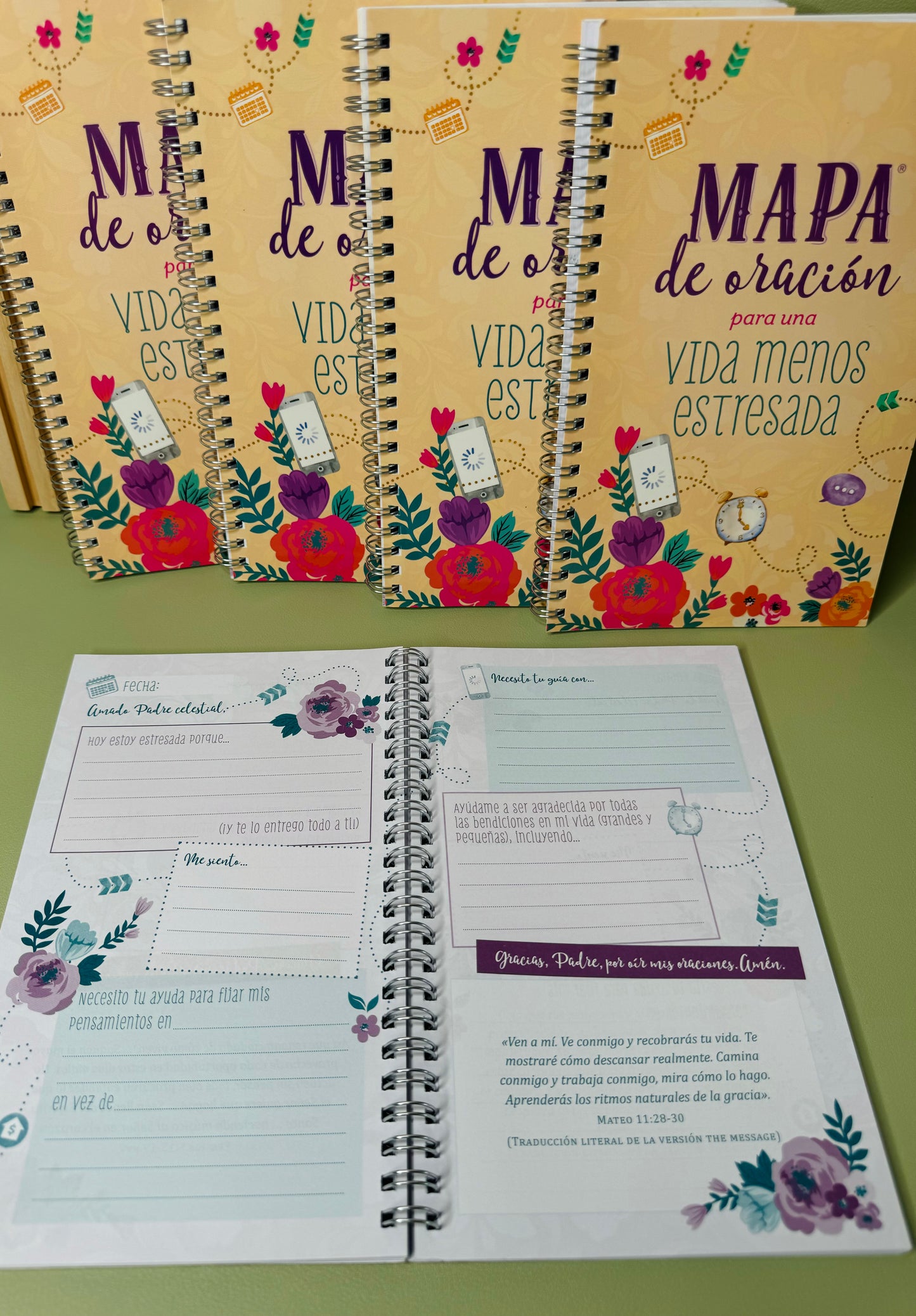 Mapa de Oración para una vida menos estresada