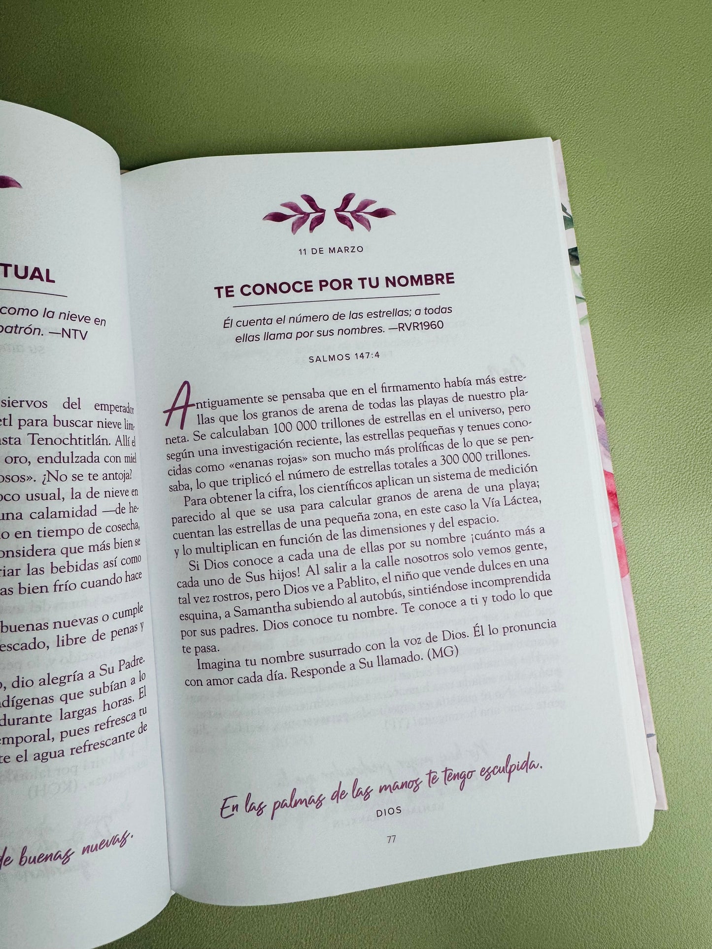 Un año con Dios: 365 devocionales para inspirar tu vida